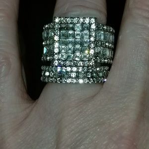 NWOT White sapphire wedding set 💍💋